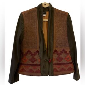 Jila of Boulder Colorado Women’s  tapestry Jacket size M